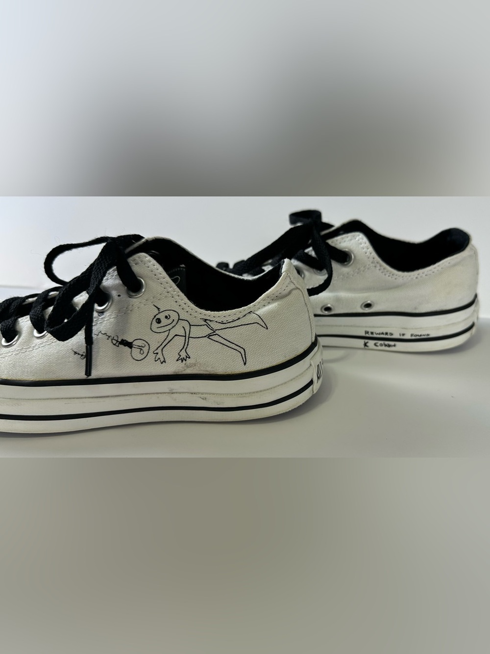 RARE Converse Chuck Taylor All Star Kurt Cobain Nirvana Journals Womens 7 Mens 5